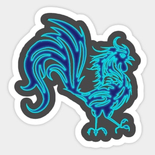 1993-1994, Water Rooster Sticker